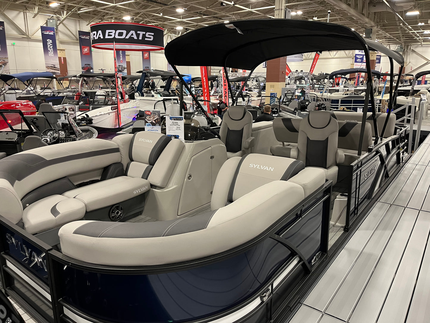 2024 Sylvan 23' L3 DLZ Tritoon With Mercury 115HP CT